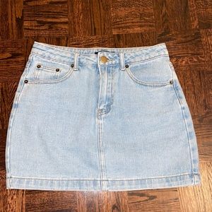 Jean skirt NWOT